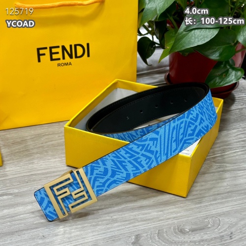 Replica Fendi AAA Quality Belts For Men #1245272 $56.00 USD for Wholesale