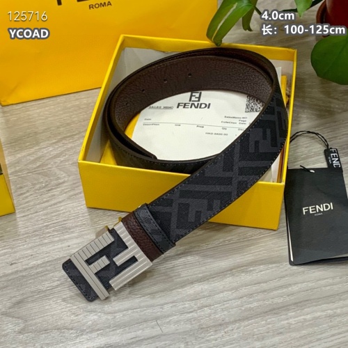 Replica Fendi AAA Quality Belts For Men #1245275 $56.00 USD for Wholesale