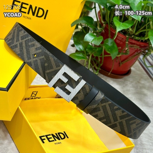 Replica Fendi AAA Quality Belts For Men #1245281 $56.00 USD for Wholesale