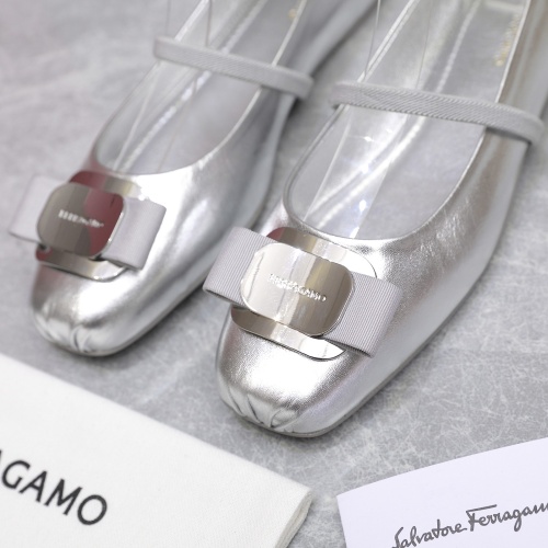 Replica Salvatore Ferragamo Flat Shoes For Women #1245287 $108.00 USD for Wholesale