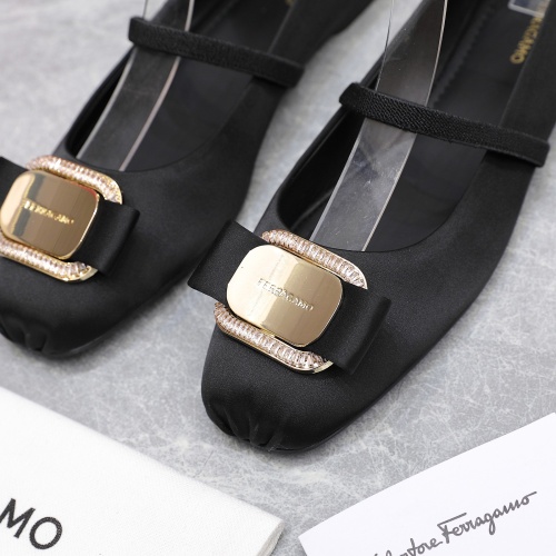 Replica Salvatore Ferragamo Flat Shoes For Women #1245294 $108.00 USD for Wholesale