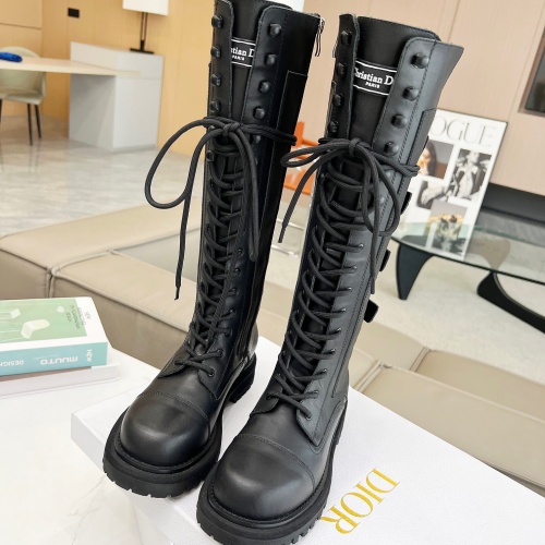 Replica Christian Dior Boots For Women #1245295 $185.00 USD for Wholesale