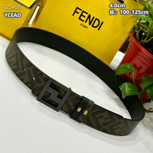 Replica Fendi AAA Quality Belts For Men #1245296 $56.00 USD for Wholesale