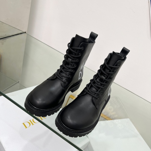 Replica Christian Dior Boots For Women #1245298 $108.00 USD for Wholesale