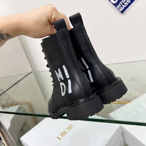 Replica Christian Dior Boots For Women #1245298 $108.00 USD for Wholesale