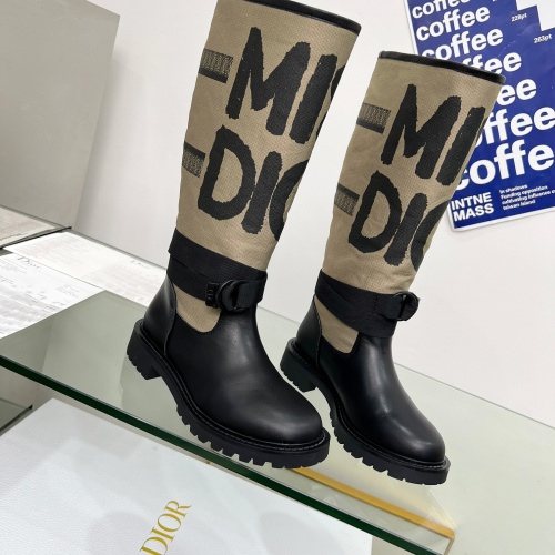 Replica Christian Dior Boots For Women #1245300 $115.00 USD for Wholesale