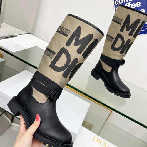 Replica Christian Dior Boots For Women #1245300 $115.00 USD for Wholesale