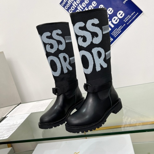 Christian Dior Boots For Women #1245302 $115.00 USD, Wholesale Replica Christian Dior Boots