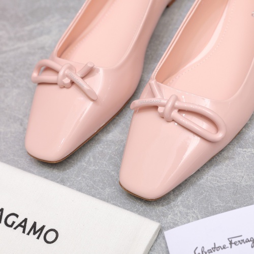 Replica Salvatore Ferragamo Flat Shoes For Women #1245311 $112.00 USD for Wholesale