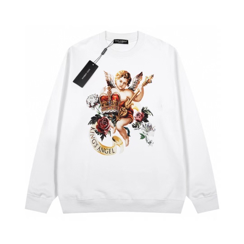 Dolce &amp; Gabbana D&amp;G Hoodies Long Sleeved For Unisex #1245323 $40.00 USD, Wholesale Replica Dolce &amp; Gabbana D&amp;G Hoodies