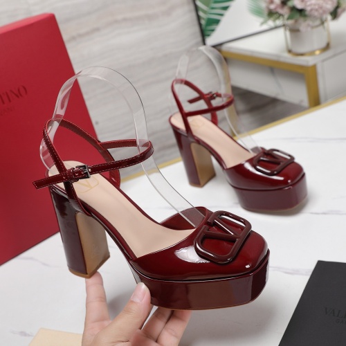 Replica Valentino Sandal For Women #1245334 $125.00 USD for Wholesale