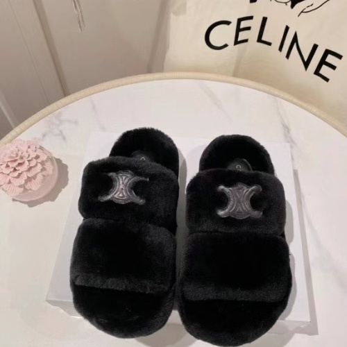 Celine Slippers For Women #1245352 $88.00 USD, Wholesale Replica Celine Slippers