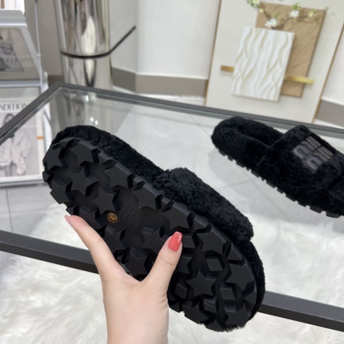 Replica MIU MIU Slippers For Women #1245359 $92.00 USD for Wholesale