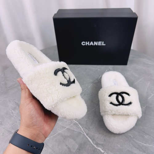 Replica Chanel Slippers For Women #1245368 $92.00 USD for Wholesale