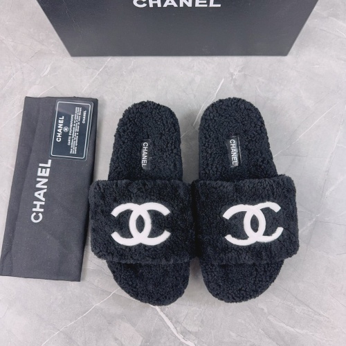 Replica Chanel Slippers For Women #1245369 $92.00 USD for Wholesale