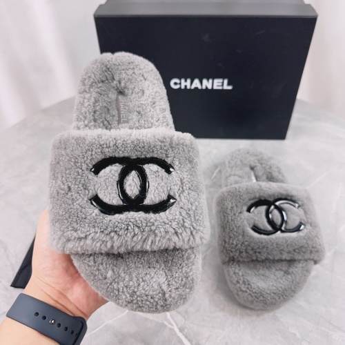 Chanel Slippers For Women #1245370 $92.00 USD, Wholesale Replica Chanel Slippers