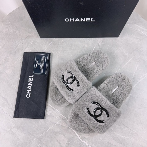 Replica Chanel Slippers For Women #1245370 $92.00 USD for Wholesale