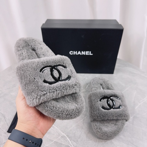 Replica Chanel Slippers For Women #1245370 $92.00 USD for Wholesale