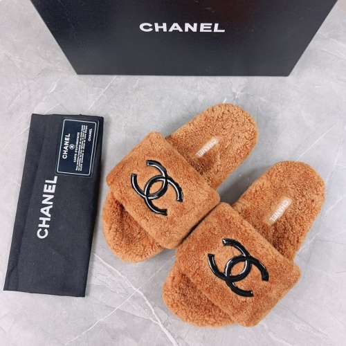 Replica Chanel Slippers For Women #1245371 $92.00 USD for Wholesale