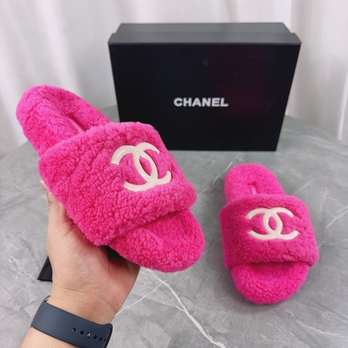 Replica Chanel Slippers For Women #1245372 $92.00 USD for Wholesale