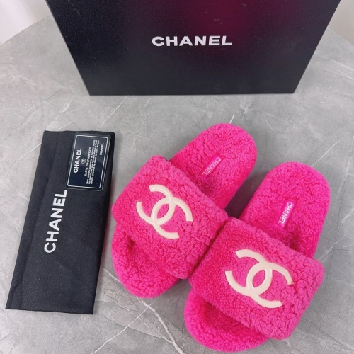 Replica Chanel Slippers For Women #1245372 $92.00 USD for Wholesale