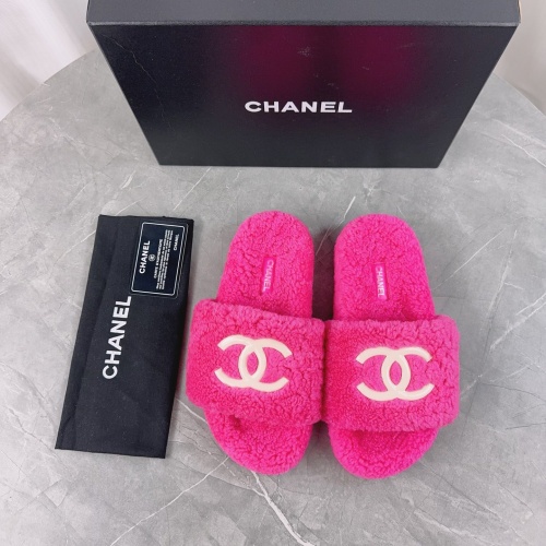 Replica Chanel Slippers For Women #1245372 $92.00 USD for Wholesale