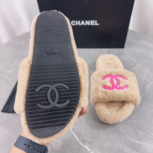 Replica Chanel Slippers For Women #1245373 $92.00 USD for Wholesale