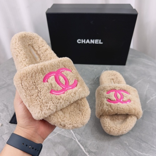 Replica Chanel Slippers For Women #1245373 $92.00 USD for Wholesale