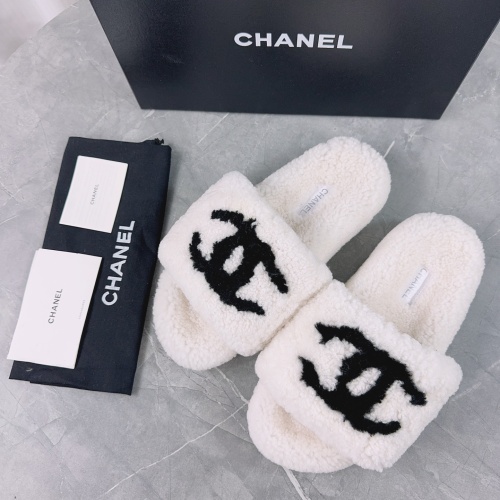 Replica Chanel Slippers For Women #1245374 $92.00 USD for Wholesale