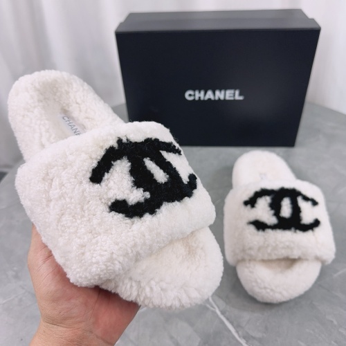 Replica Chanel Slippers For Women #1245374 $92.00 USD for Wholesale