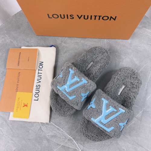 Replica Louis Vuitton Slippers For Women #1245378 $96.00 USD for Wholesale