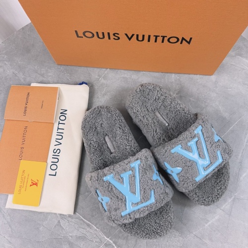 Replica Louis Vuitton Slippers For Women #1245378 $96.00 USD for Wholesale