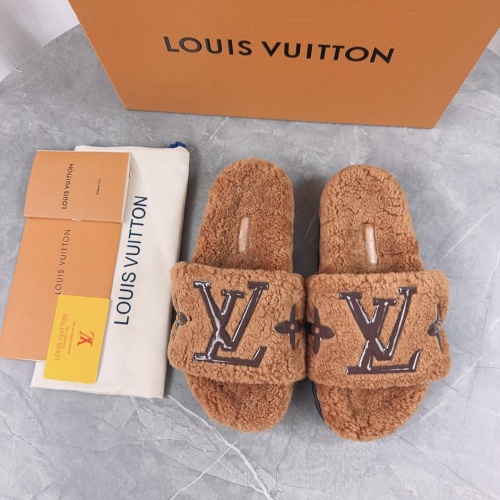 Louis Vuitton Slippers For Women #1245379 $96.00 USD, Wholesale Replica Louis Vuitton Slippers