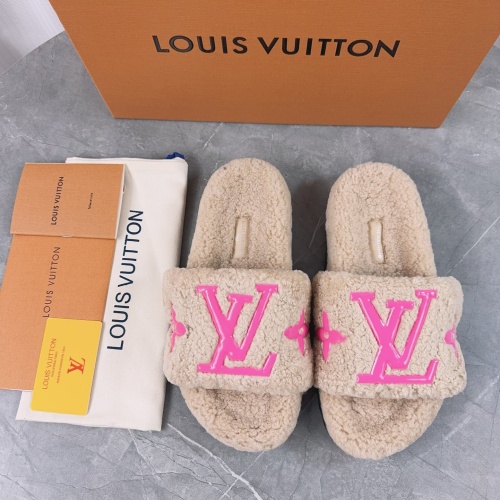 Louis Vuitton Slippers For Women #1245381 $96.00 USD, Wholesale Replica Louis Vuitton Slippers