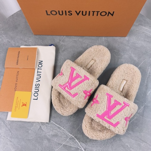 Replica Louis Vuitton Slippers For Women #1245381 $96.00 USD for Wholesale