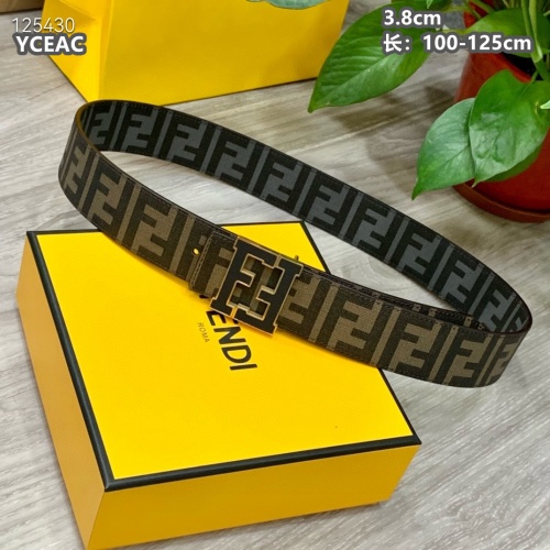 Replica Fendi AAA Quality Belts For Men #1245384 $52.00 USD for Wholesale