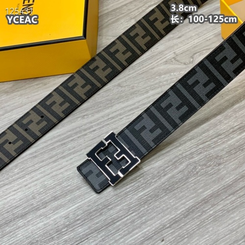 Replica Fendi AAA Quality Belts For Men #1245385 $52.00 USD for Wholesale