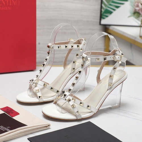 Valentino Sandal For Women #1245389 $105.00 USD, Wholesale Replica Valentino Sandal