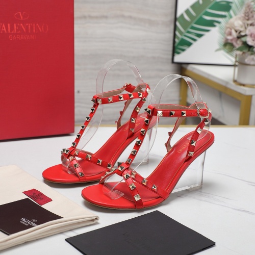 Valentino Sandal For Women #1245393 $105.00 USD, Wholesale Replica Valentino Sandal