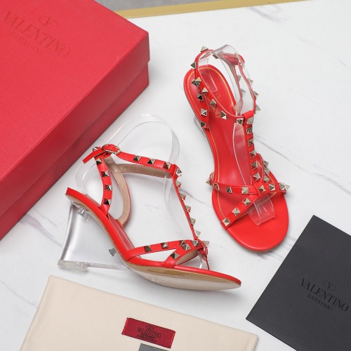 Replica Valentino Sandal For Women #1245393 $105.00 USD for Wholesale