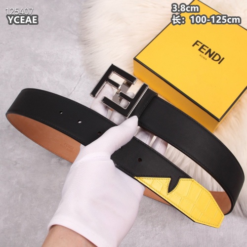 Fendi AAA Quality Belts For Men #1245395 $60.00 USD, Wholesale Replica Fendi AAA Quality Belts