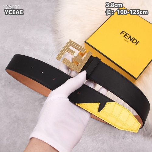 Fendi AAA Quality Belts For Men #1245398 $60.00 USD, Wholesale Replica Fendi AAA Quality Belts