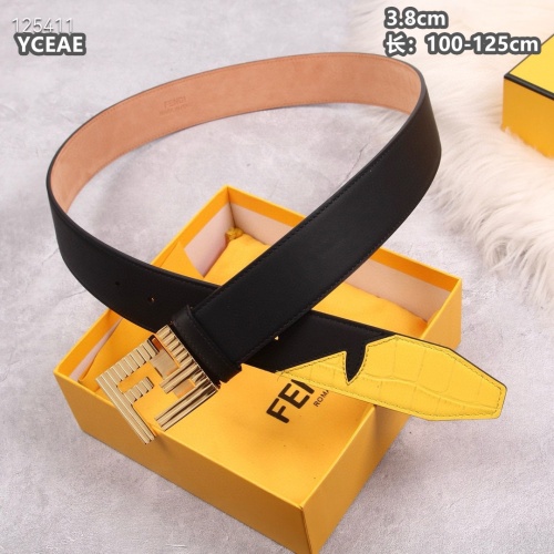 Replica Fendi AAA Quality Belts For Men #1245398 $60.00 USD for Wholesale