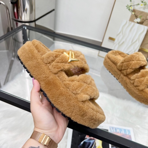 Replica Louis Vuitton Slippers For Women #1245407 $98.00 USD for Wholesale