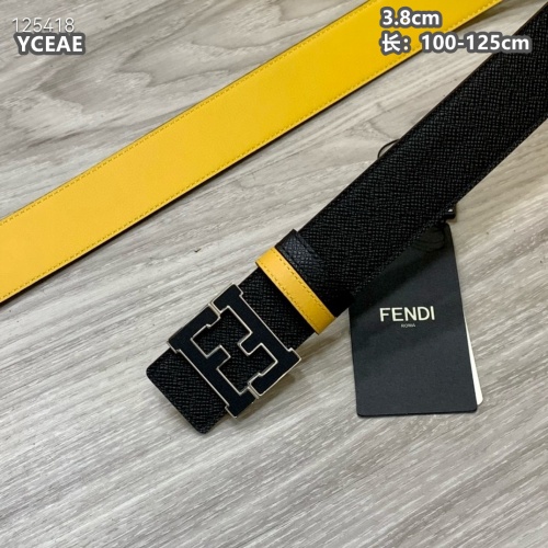 Replica Fendi AAA Quality Belts For Men #1245409 $60.00 USD for Wholesale