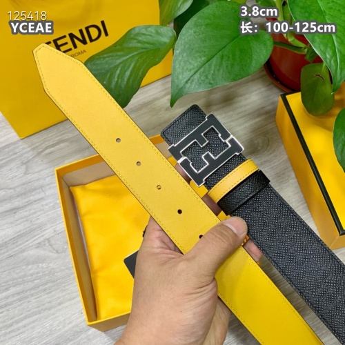 Replica Fendi AAA Quality Belts For Men #1245409 $60.00 USD for Wholesale