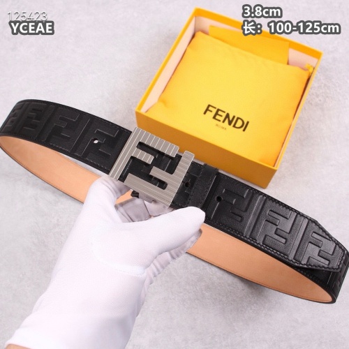 Replica Fendi AAA Quality Belts For Men #1245414 $60.00 USD for Wholesale