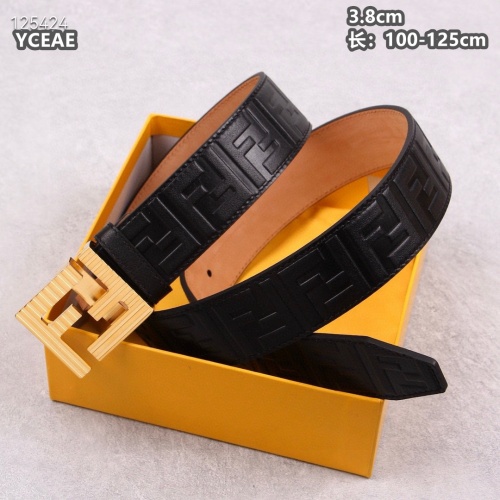 Replica Fendi AAA Quality Belts For Men #1245415 $60.00 USD for Wholesale