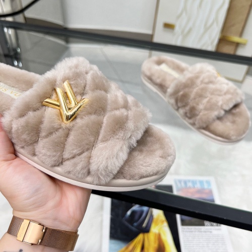 Replica Louis Vuitton Slippers For Women #1245416 $98.00 USD for Wholesale