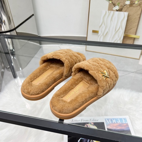 Replica Louis Vuitton Slippers For Women #1245417 $98.00 USD for Wholesale